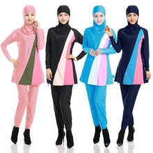 Arabische Frauen Großhandel Lager benutzerdefinierte Muslim Damen modest islamischen muslimischen Badeanzug